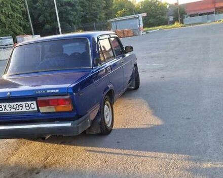ВАЗ 2107 1988 в Каменце-Подольском на Automoto.ua Синий ВАЗ 2107, объемом двигателя 1.5 л и пробегом 380 тыс. км за 1650 $, фото 3 на Automoto.ua
