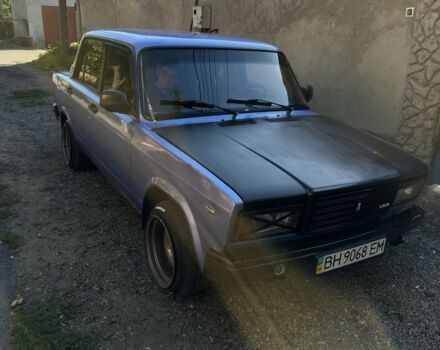 Синий ВАЗ 2107, объемом двигателя 1.3 л и пробегом 88 тыс. км за 1000 $, фото 2 на Automoto.ua