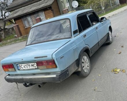 Синий ВАЗ 2107, объемом двигателя 0 л и пробегом 100 тыс. км за 650 $, фото 3 на Automoto.ua