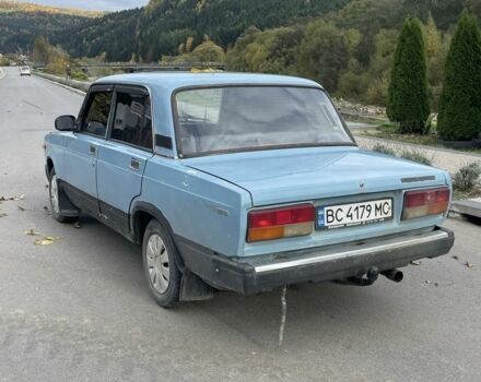 Синий ВАЗ 2107, объемом двигателя 0 л и пробегом 100 тыс. км за 650 $, фото 2 на Automoto.ua