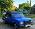 Синий ВАЗ 2107, объемом двигателя 1.5 л и пробегом 140 тыс. км за 650 $, фото 1 на Automoto.ua