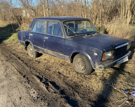 Синий ВАЗ 2107, объемом двигателя 1.6 л и пробегом 70 тыс. км за 400 $, фото 1 на Automoto.ua