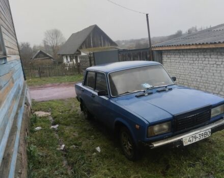 Синий ВАЗ 2107, объемом двигателя 1.3 л и пробегом 90 тыс. км за 650 $, фото 5 на Automoto.ua