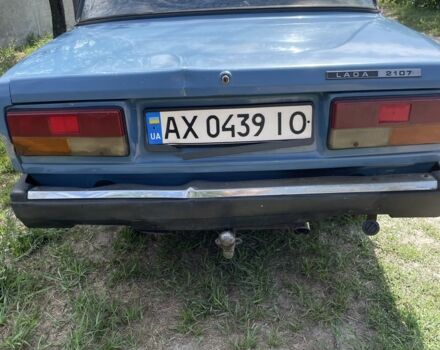 Синий ВАЗ 2107, объемом двигателя 1.6 л и пробегом 300 тыс. км за 899 $, фото 2 на Automoto.ua