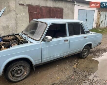 Синий ВАЗ 2107, объемом двигателя 1.3 л и пробегом 111 тыс. км за 285 $, фото 1 на Automoto.ua