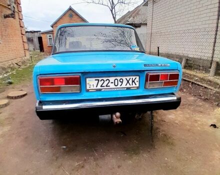 Синій ВАЗ 2107, об'ємом двигуна 13 л та пробігом 0 тис. км за 410 $, фото 1 на Automoto.ua