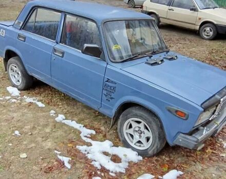 Синий ВАЗ 2107, объемом двигателя 1.5 л и пробегом 57 тыс. км за 600 $, фото 2 на Automoto.ua