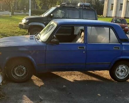 Синий ВАЗ 2107, объемом двигателя 0 л и пробегом 90 тыс. км за 479 $, фото 2 на Automoto.ua