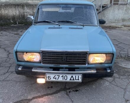 Синий ВАЗ 2107, объемом двигателя 1.5 л и пробегом 71 тыс. км за 700 $, фото 1 на Automoto.ua