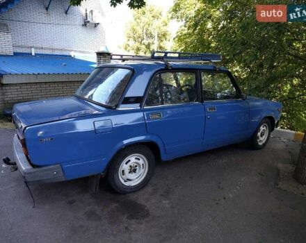 Синий ВАЗ 2107, объемом двигателя 1.5 л и пробегом 70 тыс. км за 1000 $, фото 2 на Automoto.ua