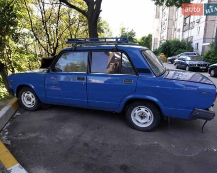 Синий ВАЗ 2107, объемом двигателя 1.5 л и пробегом 70 тыс. км за 1000 $, фото 1 на Automoto.ua