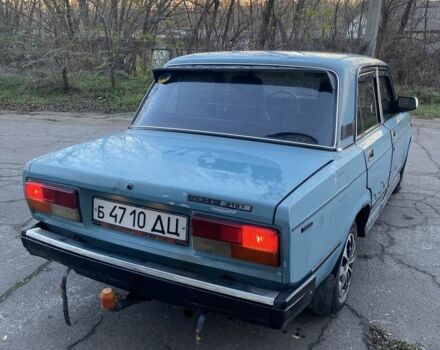 Синий ВАЗ 2107, объемом двигателя 1.5 л и пробегом 71 тыс. км за 700 $, фото 4 на Automoto.ua