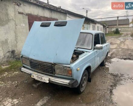 Синий ВАЗ 2107, объемом двигателя 1.3 л и пробегом 111 тыс. км за 285 $, фото 2 на Automoto.ua