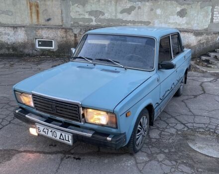 Синий ВАЗ 2107, объемом двигателя 1.5 л и пробегом 71 тыс. км за 700 $, фото 2 на Automoto.ua