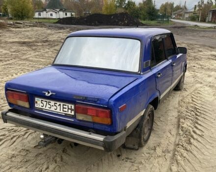 Синий ВАЗ 2107, объемом двигателя 1.5 л и пробегом 88 тыс. км за 646 $, фото 3 на Automoto.ua