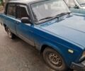 Синий ВАЗ 2107, объемом двигателя 1.5 л и пробегом 925 тыс. км за 1200 $, фото 1 на Automoto.ua