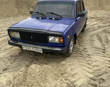 Синий ВАЗ 2107, объемом двигателя 1.5 л и пробегом 88 тыс. км за 646 $, фото 2 на Automoto.ua