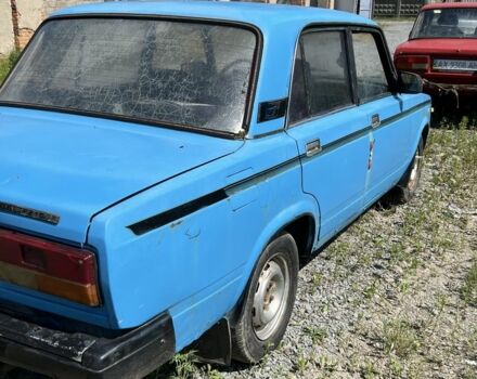 Синий ВАЗ 2107, объемом двигателя 1.5 л и пробегом 80 тыс. км за 242 $, фото 4 на Automoto.ua