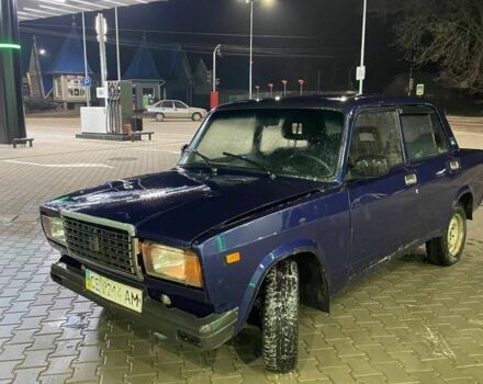 Синій ВАЗ 2107, об'ємом двигуна 1.5 л та пробігом 300 тис. км за 402 $, фото 1 на Automoto.ua