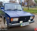 Синий ВАЗ 2107, объемом двигателя 1.5 л и пробегом 244 тыс. км за 800 $, фото 1 на Automoto.ua