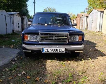 Синий ВАЗ 2107, объемом двигателя 1.5 л и пробегом 100 тыс. км за 1350 $, фото 3 на Automoto.ua