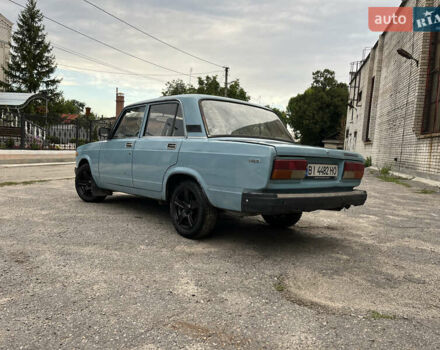 Синий ВАЗ 2107, объемом двигателя 1.5 л и пробегом 72 тыс. км за 1000 $, фото 10 на Automoto.ua