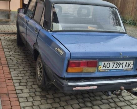 ВАЗ 2107 1990 в Иршава на Automoto.ua Синий ВАЗ 2107, объемом двигателя 0 л и пробегом 77 тыс. км за 287 $, фото 3 на Automoto.ua