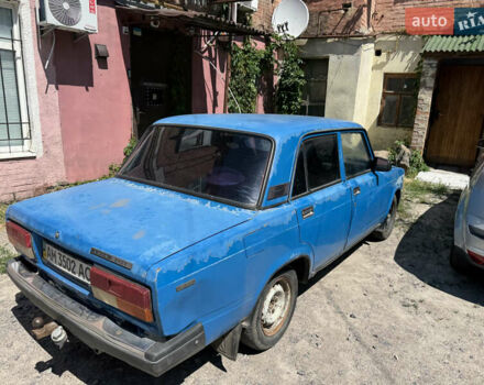 Синий ВАЗ 2107, объемом двигателя 1.45 л и пробегом 260 тыс. км за 650 $, фото 4 на Automoto.ua