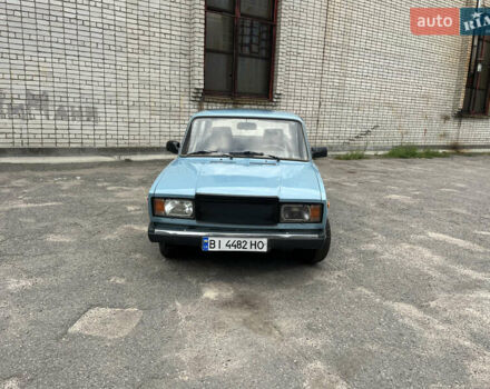 Синий ВАЗ 2107, объемом двигателя 1.5 л и пробегом 72 тыс. км за 1000 $, фото 2 на Automoto.ua