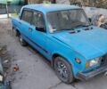 Синий ВАЗ 2107, объемом двигателя 2 л и пробегом 32 тыс. км за 511 $, фото 1 на Automoto.ua