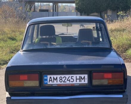 Синий ВАЗ 2107, объемом двигателя 1.5 л и пробегом 3 тыс. км за 650 $, фото 5 на Automoto.ua