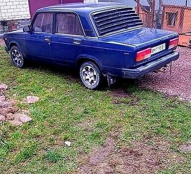 Синий ВАЗ 2107, объемом двигателя 1.5 л и пробегом 100 тыс. км за 1000 $, фото 3 на Automoto.ua
