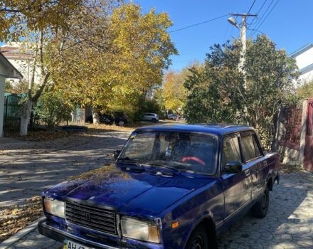 ВАЗ 2107 1990 в Одессе на Automoto.ua Синий ВАЗ 2107, объемом двигателя 1.6 л и пробегом 200 тыс. км за 499 $, фото 1 на Automoto.ua