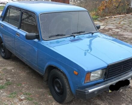 Синий ВАЗ 2107, объемом двигателя 1.5 л и пробегом 100 тыс. км за 811 $, фото 1 на Automoto.ua