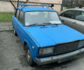 Синий ВАЗ 2107, объемом двигателя 1.45 л и пробегом 1 тыс. км за 600 $, фото 1 на Automoto.ua