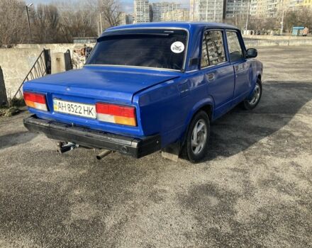 Синий ВАЗ 2107, объемом двигателя 1.6 л и пробегом 333 тыс. км за 391 $, фото 3 на Automoto.ua