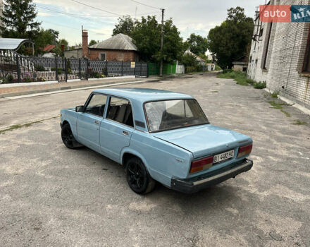 Синий ВАЗ 2107, объемом двигателя 1.5 л и пробегом 72 тыс. км за 1000 $, фото 9 на Automoto.ua