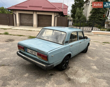 Синий ВАЗ 2107, объемом двигателя 1.5 л и пробегом 72 тыс. км за 1000 $, фото 6 на Automoto.ua
