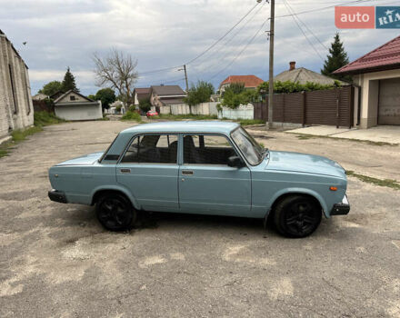 Синий ВАЗ 2107, объемом двигателя 1.5 л и пробегом 72 тыс. км за 1000 $, фото 5 на Automoto.ua
