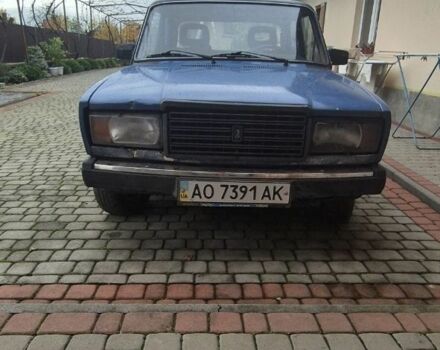 ВАЗ 2107 1990 в Иршава на Automoto.ua Синий ВАЗ 2107, объемом двигателя 0 л и пробегом 77 тыс. км за 287 $, фото 4 на Automoto.ua