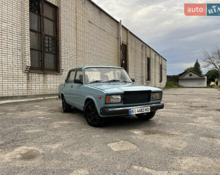 Синий ВАЗ 2107, объемом двигателя 1.5 л и пробегом 72 тыс. км за 1000 $, фото 3 на Automoto.ua