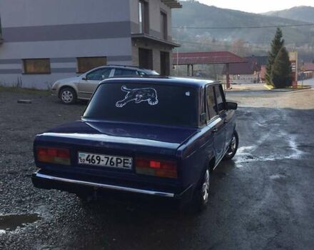 Синій ВАЗ 2107, об'ємом двигуна 1.5 л та пробігом 120 тис. км за 999 $, фото 7 на Automoto.ua