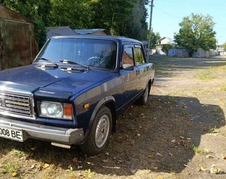 Синий ВАЗ 2107, объемом двигателя 1.5 л и пробегом 100 тыс. км за 1350 $, фото 4 на Automoto.ua