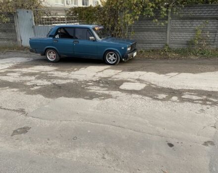 ВАЗ 2107 1990 в Виннице на Automoto.ua Синий ВАЗ 2107, объемом двигателя 1.5 л и пробегом 1 тыс. км за 400 $, фото 3 на Automoto.ua