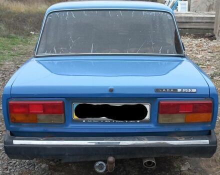Синий ВАЗ 2107, объемом двигателя 1.5 л и пробегом 100 тыс. км за 811 $, фото 3 на Automoto.ua