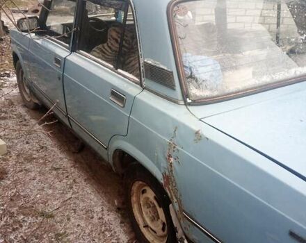 ВАЗ 2107 1990 в Коростышеве на Automoto.ua Синий ВАЗ 2107, объемом двигателя 1.5 л и пробегом 100 тыс. км за 1000 $, фото 3 на Automoto.ua