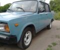 Синий ВАЗ 2107, объемом двигателя 1.5 л и пробегом 100 тыс. км за 833 $, фото 1 на Automoto.ua