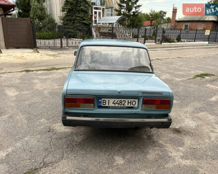 Синий ВАЗ 2107, объемом двигателя 1.5 л и пробегом 72 тыс. км за 1000 $, фото 8 на Automoto.ua
