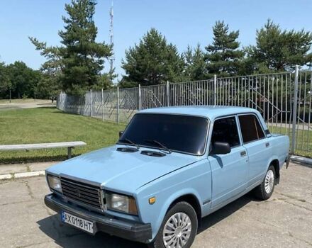 Синий ВАЗ 2107, объемом двигателя 1.45 л и пробегом 240 тыс. км за 1000 $, фото 1 на Automoto.ua