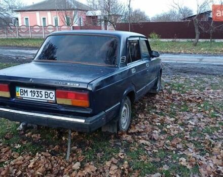 Синий ВАЗ 2107, объемом двигателя 1.45 л и пробегом 244 тыс. км за 800 $, фото 4 на Automoto.ua